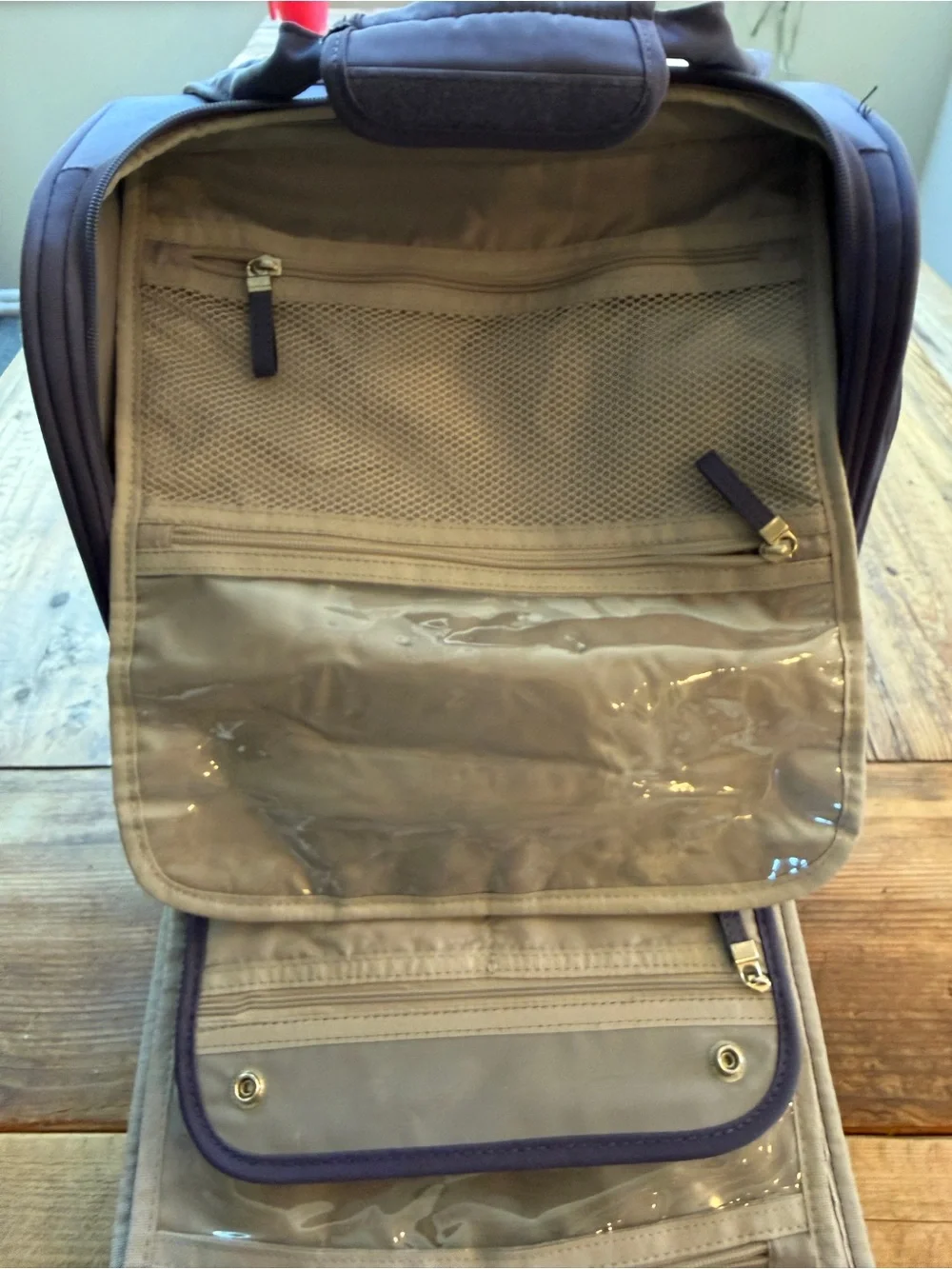 Samsonite Travel Organizer Bag in Deep Purple